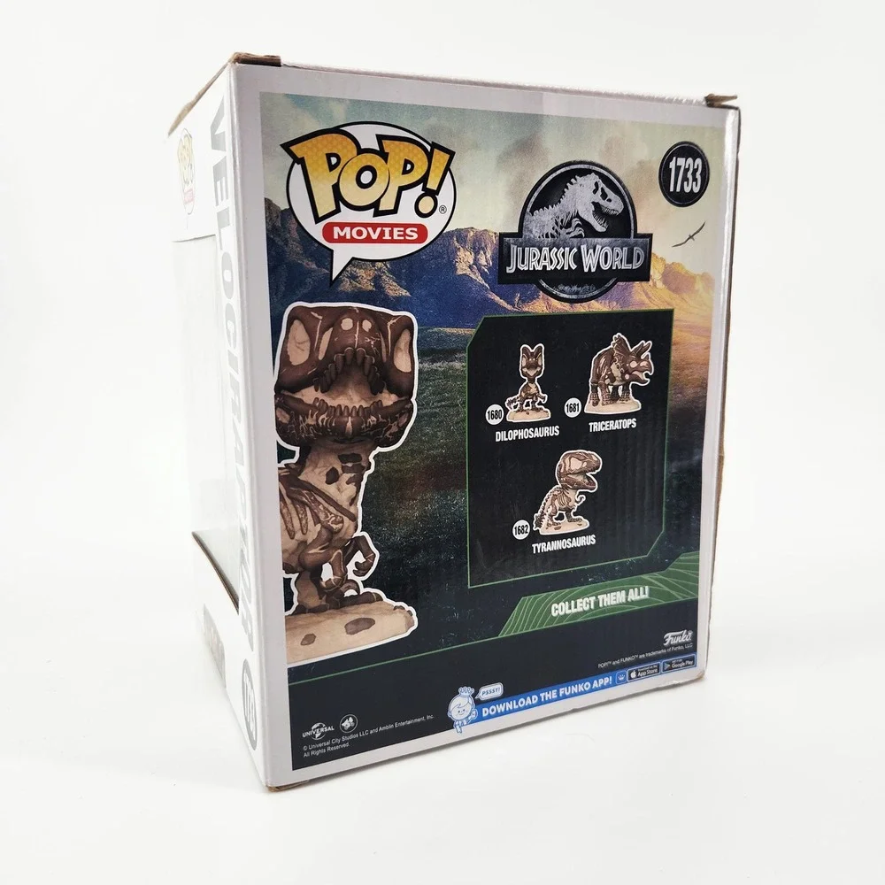 Funko Pop Movies Jurassic World Velociraptor Vinyl Figure‎ 1733 Limited Edition